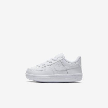 Nike Force 1 Cot - Babe Utcai Cipő - Fehér/Fehér/Fehér